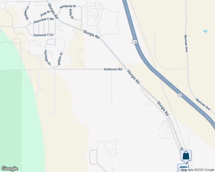 map of restaurants, bars, coffee shops, grocery stores, and more near 8801 Pine Valley Road in Black Hawk