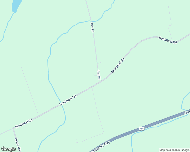 map of restaurants, bars, coffee shops, grocery stores, and more near 17-33 Platt Road in Quinte West