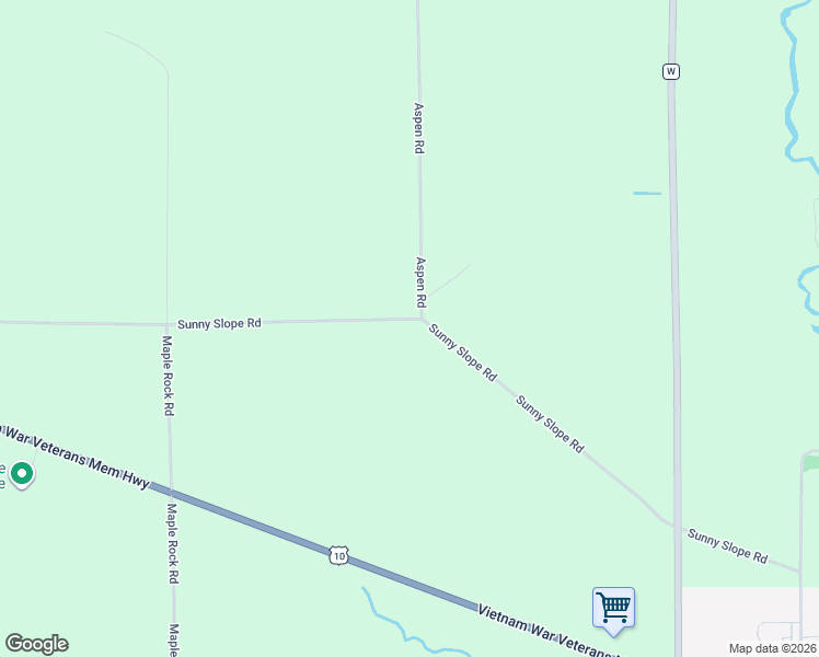 map of restaurants, bars, coffee shops, grocery stores, and more near 20401 Sunny Slope Road in Reedsville