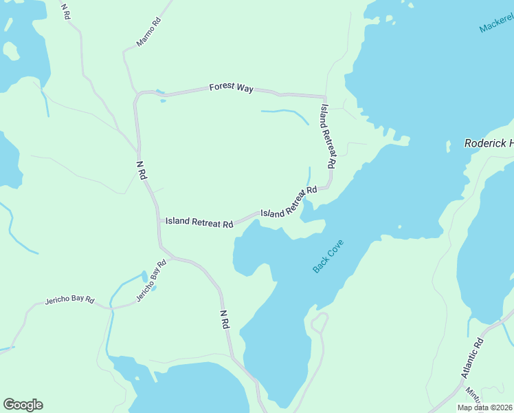 map of restaurants, bars, coffee shops, grocery stores, and more near 83 Island Retreat Road in Swans Island