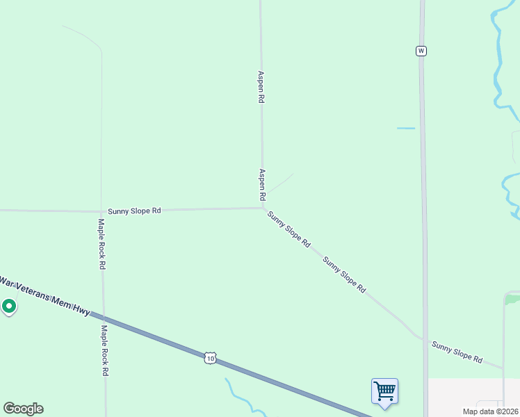 map of restaurants, bars, coffee shops, grocery stores, and more near 20401 Sunny Slope Road in Reedsville