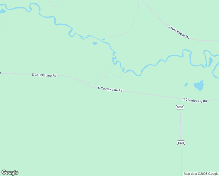 map of restaurants, bars, coffee shops, grocery stores, and more near 9474 South County Line Road in Manistee