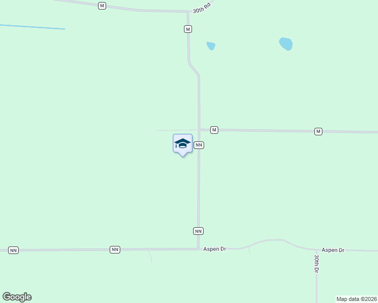 map of restaurants, bars, coffee shops, grocery stores, and more near N5275 County Road NN in Pine River