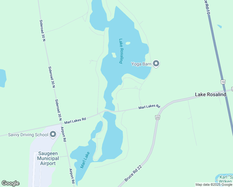 247 Lake Rosalind Road 2, Hanover ON Walk Score