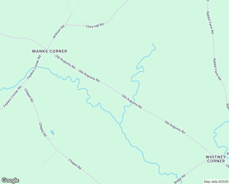 map of restaurants, bars, coffee shops, grocery stores, and more near 160 Old Augusta Road in Waldoboro