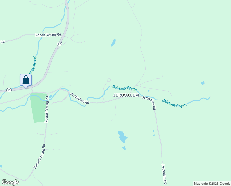 map of restaurants, bars, coffee shops, grocery stores, and more near 1113 Jerusalem Road in Starksboro