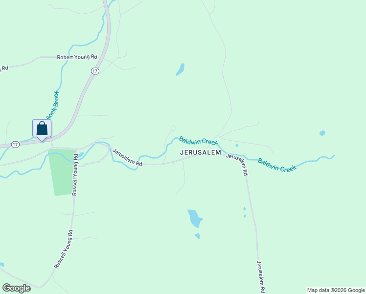 map of restaurants, bars, coffee shops, grocery stores, and more near 1113 Jerusalem Road in Starksboro