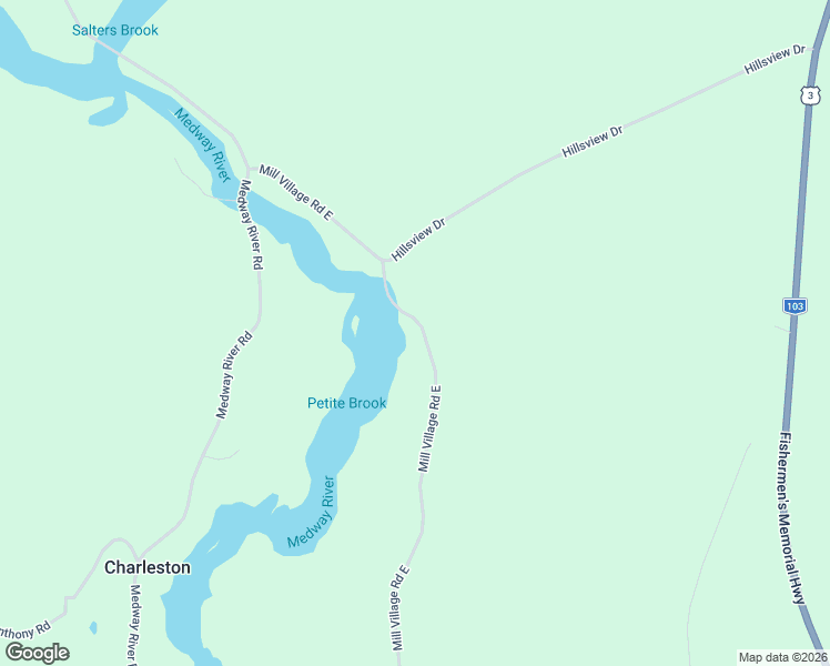 map of restaurants, bars, coffee shops, grocery stores, and more near 523 Mill Village Road East in Mill Village