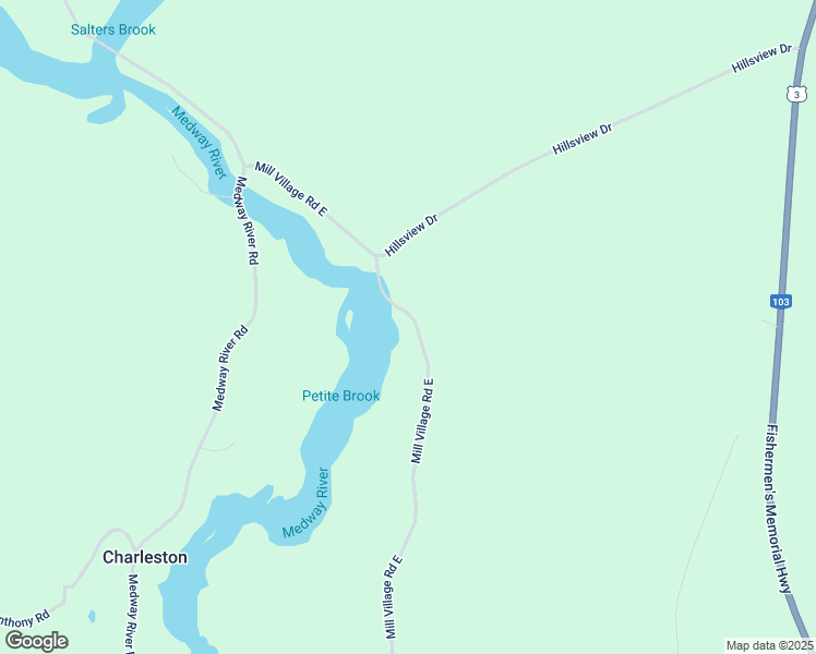 map of restaurants, bars, coffee shops, grocery stores, and more near 523 Mill Village Road East in Mill Village