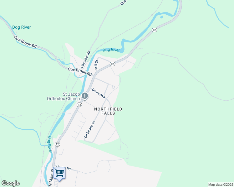 map of restaurants, bars, coffee shops, grocery stores, and more near 70 Burnham Road in Northfield