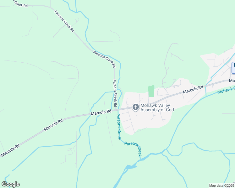 map of restaurants, bars, coffee shops, grocery stores, and more near 37715 Parsons Creek Road in Springfield