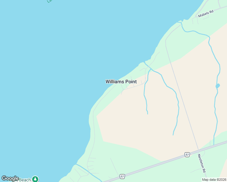 map of restaurants, bars, coffee shops, grocery stores, and more near 289 Williams Point Road in Caesarea