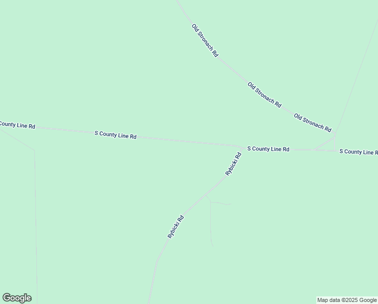 map of restaurants, bars, coffee shops, grocery stores, and more near 3711 South County Line Road in Free Soil