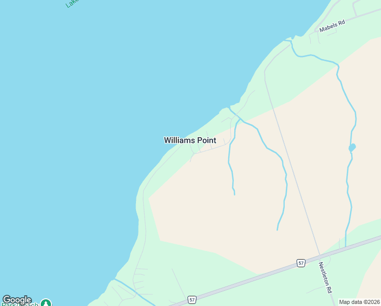 map of restaurants, bars, coffee shops, grocery stores, and more near 289 Williams Point Road in Caesarea