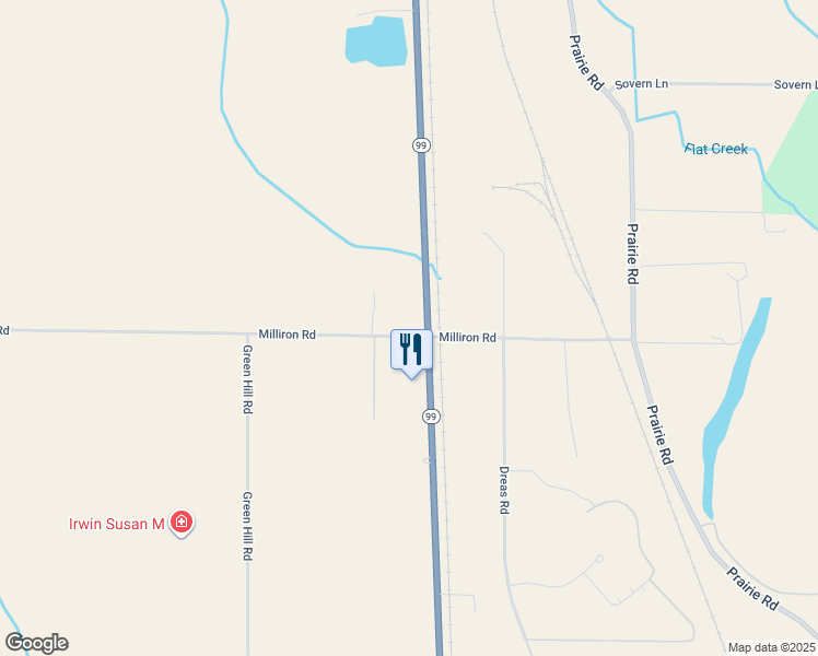 map of restaurants, bars, coffee shops, grocery stores, and more near 29133 Milliron Road in Junction City