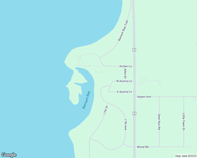 map of restaurants, bars, coffee shops, grocery stores, and more near 579 17th Avenue in Nekoosa