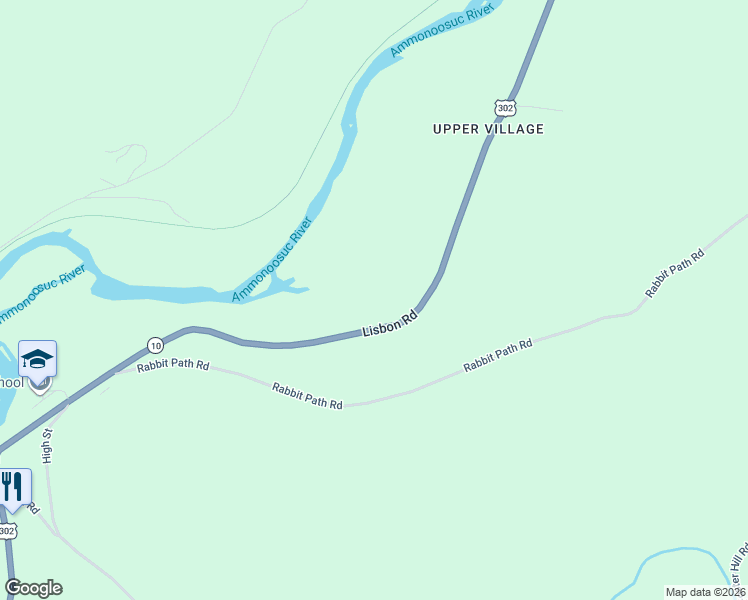 map of restaurants, bars, coffee shops, grocery stores, and more near 283 Lisbon Road in Bath