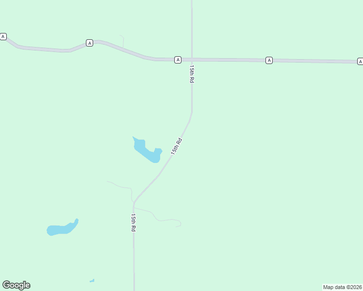 map of restaurants, bars, coffee shops, grocery stores, and more near N5364 15th Road in Wild Rose