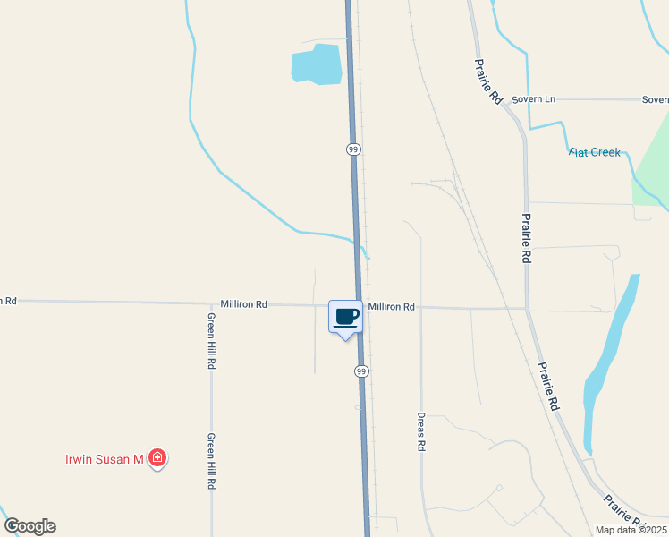 map of restaurants, bars, coffee shops, grocery stores, and more near 29133 Milliron Road in Junction City