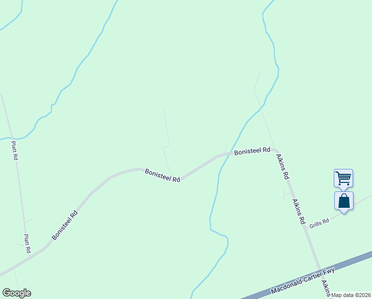 map of restaurants, bars, coffee shops, grocery stores, and more near in Quinte West