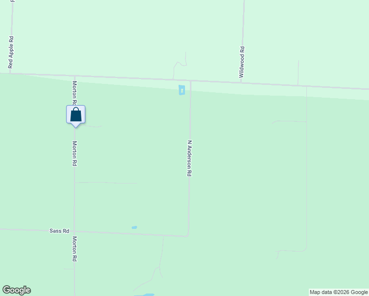 map of restaurants, bars, coffee shops, grocery stores, and more near 11845 North Anderson Road in Manistee