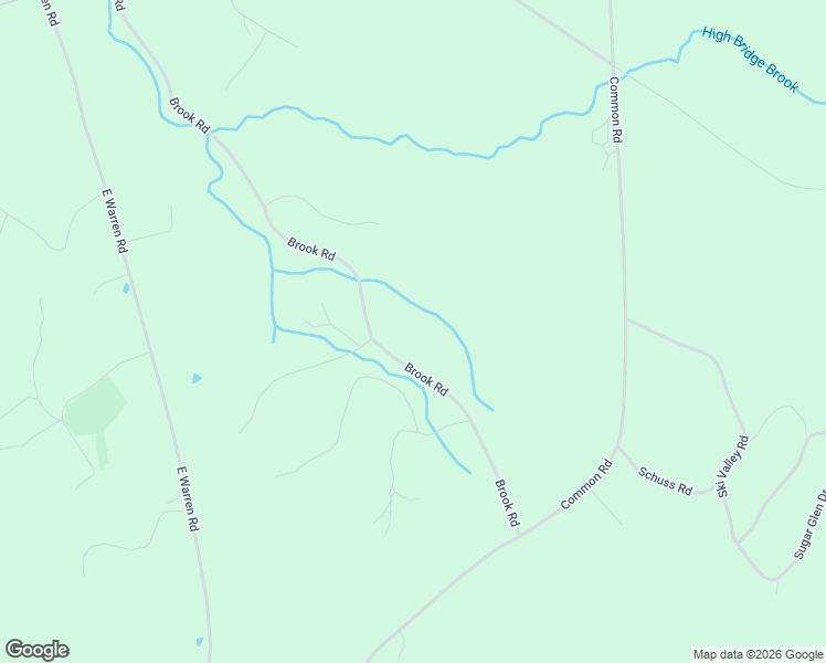 map of restaurants, bars, coffee shops, grocery stores, and more near 1061 Brook Road in Waitsfield