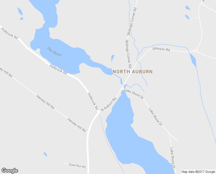 map of restaurants, bars, coffee shops, grocery stores, and more near 558 North Auburn Road in Auburn