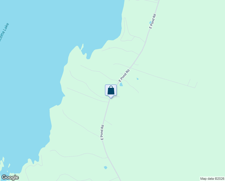 map of restaurants, bars, coffee shops, grocery stores, and more near 285 East Pond Road in Jefferson