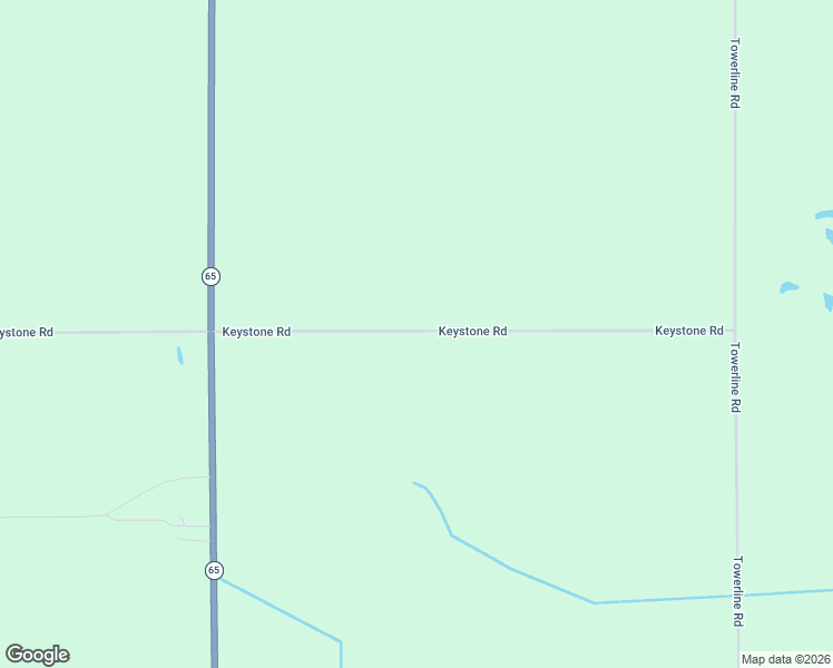 map of restaurants, bars, coffee shops, grocery stores, and more near 6500-6998 Keystone Road in Iosco County