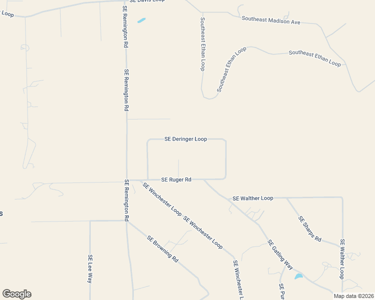 map of restaurants, bars, coffee shops, grocery stores, and more near 13952 Southeast Deringer Loop in Prineville