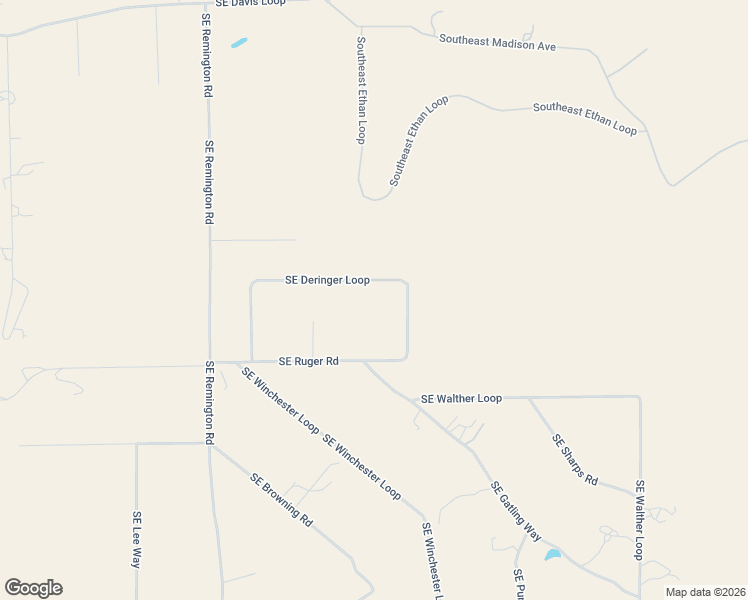 map of restaurants, bars, coffee shops, grocery stores, and more near 13952 Southeast Deringer Loop in Prineville