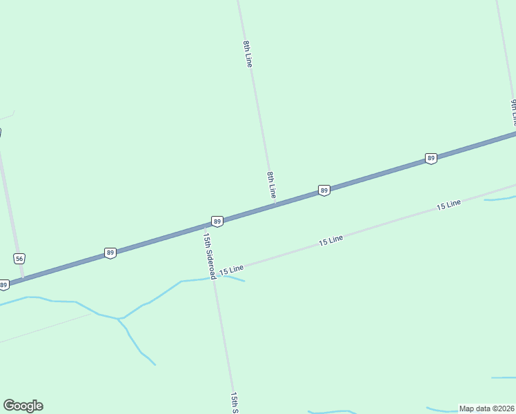 map of restaurants, bars, coffee shops, grocery stores, and more near 5380 Ontario 89 in Essa
