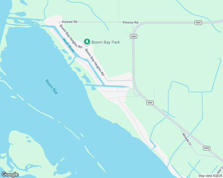 map of restaurants, bars, coffee shops, grocery stores, and more near 7647 Haase Road in Larsen