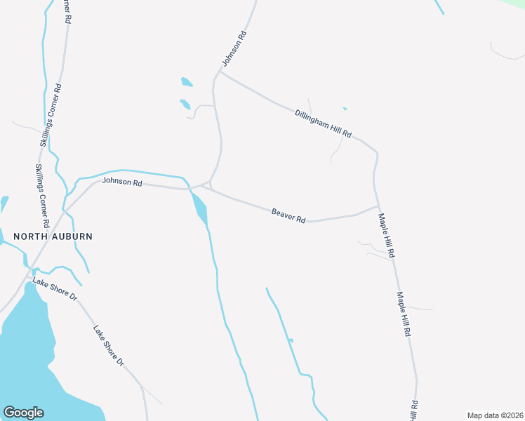 map of restaurants, bars, coffee shops, grocery stores, and more near 128 Beaver Road in Auburn