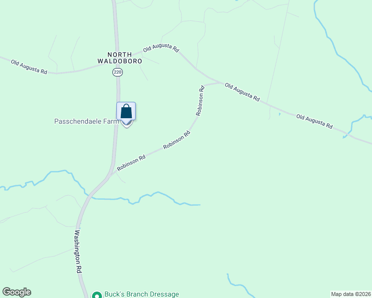 map of restaurants, bars, coffee shops, grocery stores, and more near in Waldoboro
