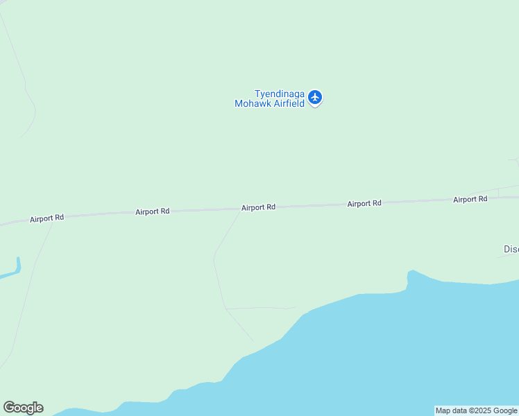 map of restaurants, bars, coffee shops, grocery stores, and more near Airport Road in Deseronto