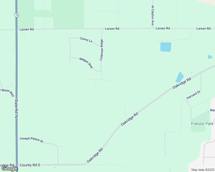 map of restaurants, bars, coffee shops, grocery stores, and more near 2633 Breaker Trail in Neenah