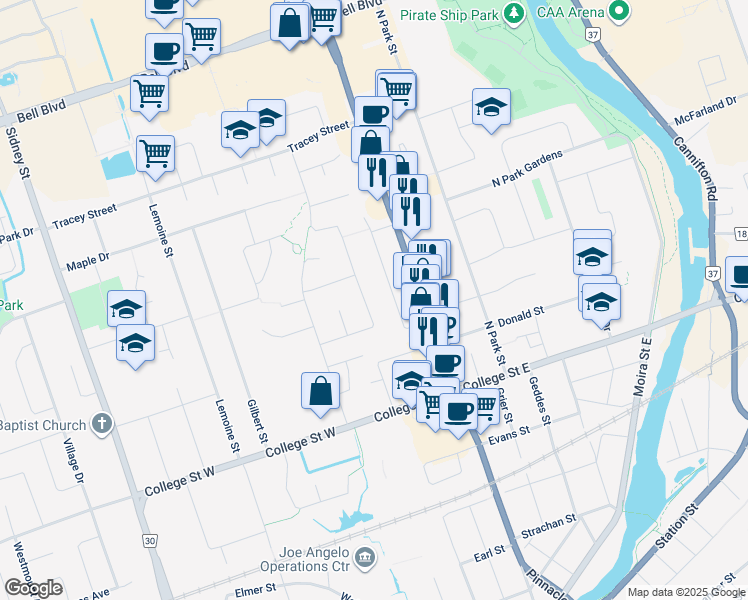 37 Finch Drive, Belleville ON Walk Score