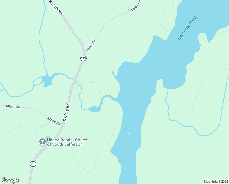 map of restaurants, bars, coffee shops, grocery stores, and more near 73 Clark Point Road in Jefferson