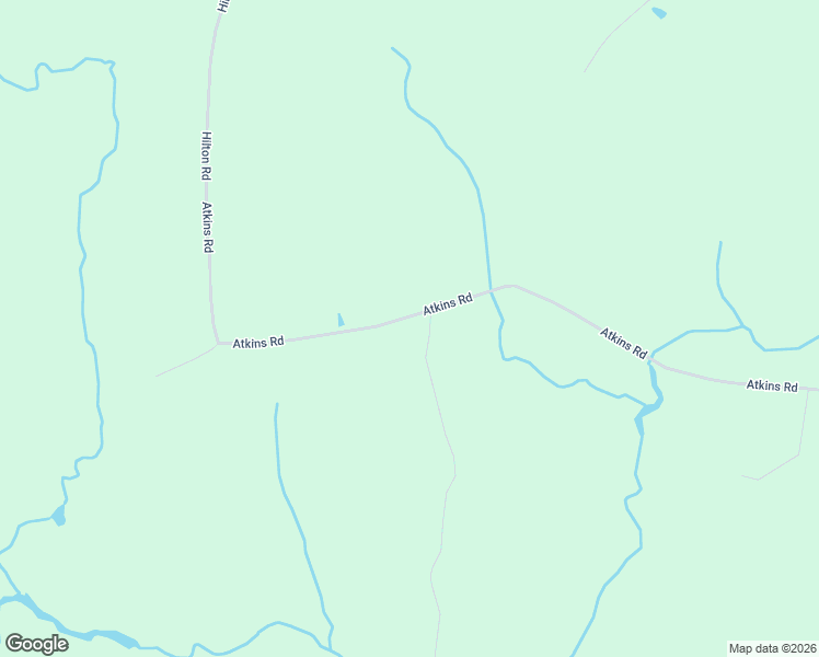 map of restaurants, bars, coffee shops, grocery stores, and more near 260 Atkins Road in Jefferson