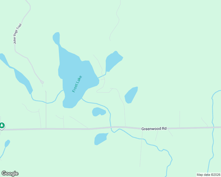 map of restaurants, bars, coffee shops, grocery stores, and more near 5564 Frost Lake Road in West Branch
