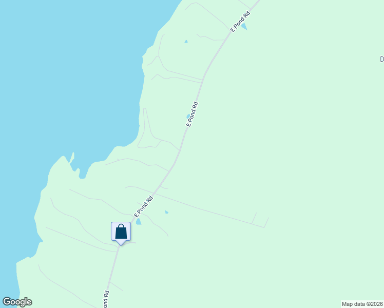 map of restaurants, bars, coffee shops, grocery stores, and more near 210 East Pond Road in Jefferson