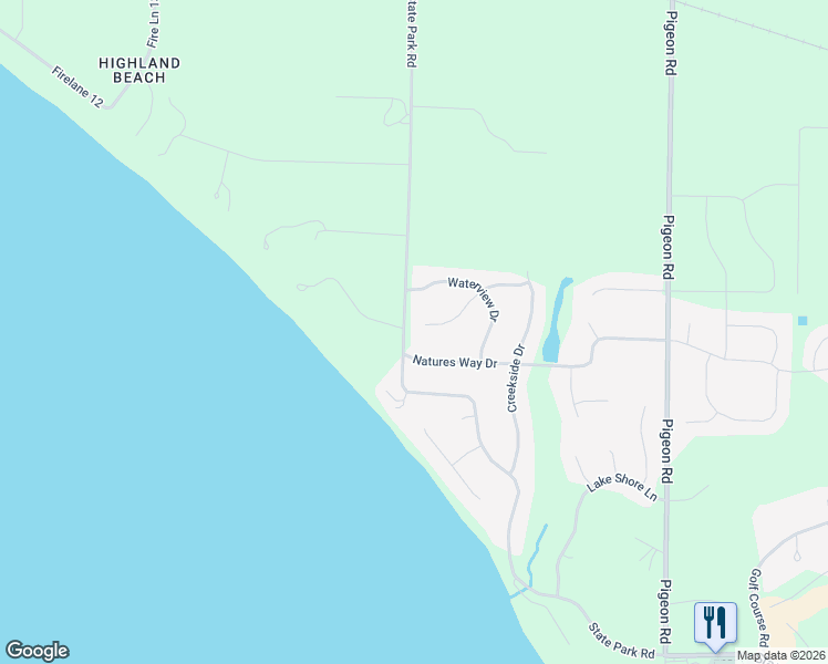 map of restaurants, bars, coffee shops, grocery stores, and more near W5294 Arbor Vitae Court in Sherwood