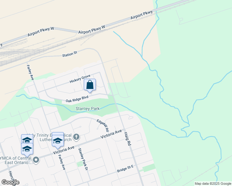 map of restaurants, bars, coffee shops, grocery stores, and more near 64 Tessa Boulevard in Belleville
