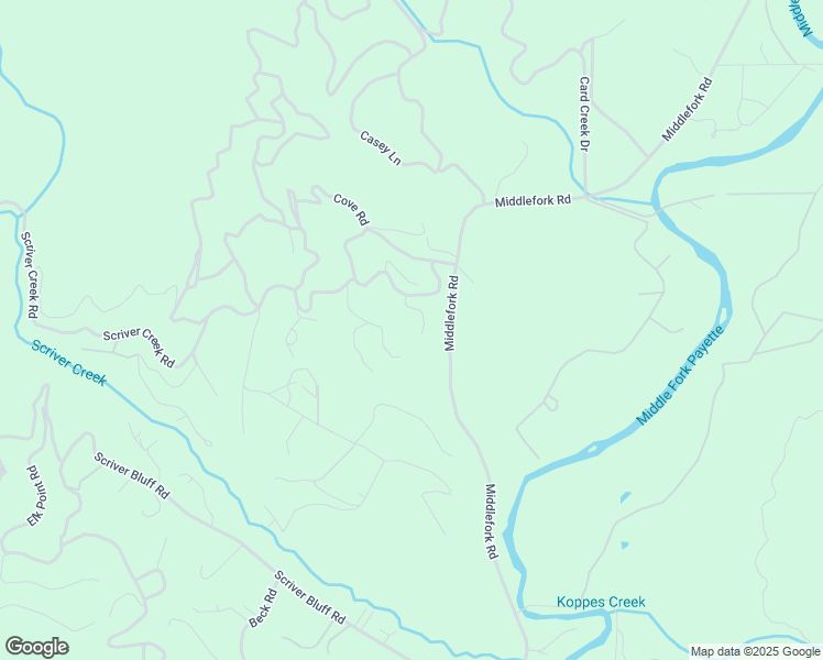 map of restaurants, bars, coffee shops, grocery stores, and more near 10 Deer Point Road in Garden Valley