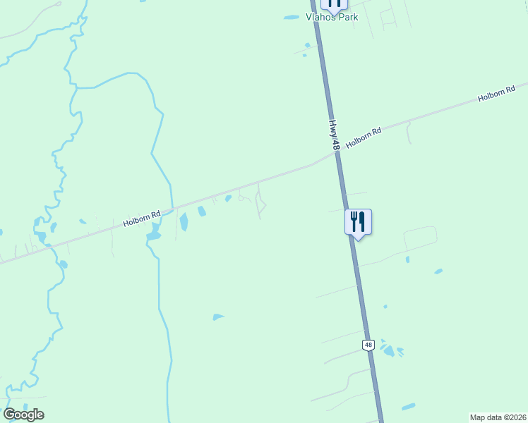 map of restaurants, bars, coffee shops, grocery stores, and more near 5081 Holborn Road in East Gwillimbury