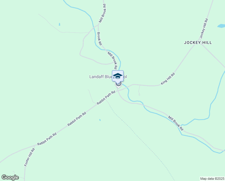 map of restaurants, bars, coffee shops, grocery stores, and more near 813 Mill Brook Road in Landaff