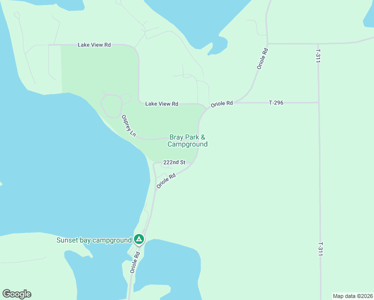 map of restaurants, bars, coffee shops, grocery stores, and more near 22200-22218 Oriole Road in Madison Lake