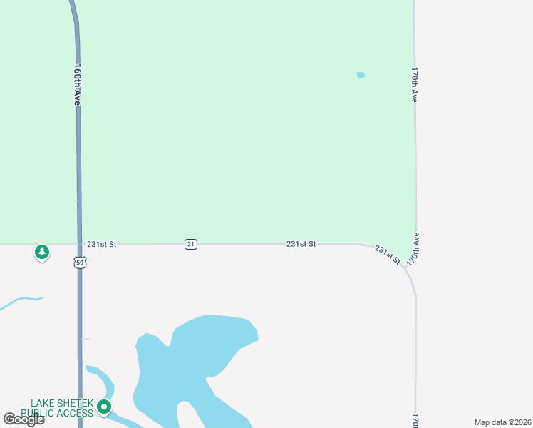 map of restaurants, bars, coffee shops, grocery stores, and more near 1658 231st Street in Garvin