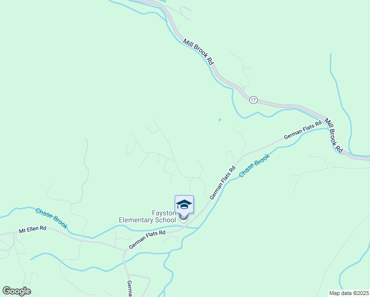 map of restaurants, bars, coffee shops, grocery stores, and more near 296 Hiddenwood Road in Waitsfield
